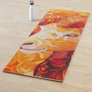 Fiery Solar Capricorn Spirit Yoga Mat