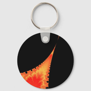 Fiery Stalagmite Keychain