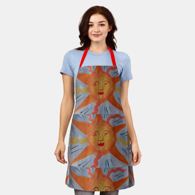 Fiery Sun Apron (Worn)