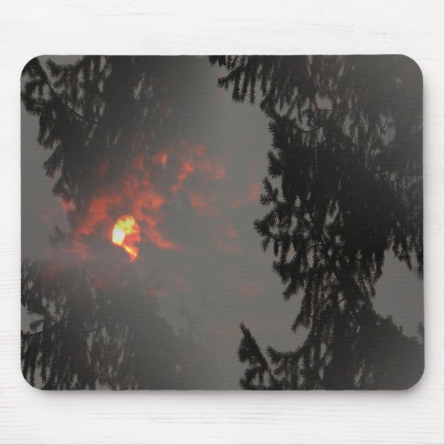 Fiery Sun... Mouse Pad (Front)