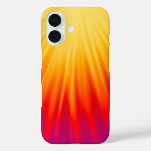 Fiery Sunset Ombre iPhone 16 Case 