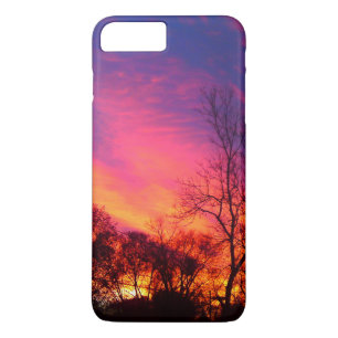 Fiery Sunset Sky Case