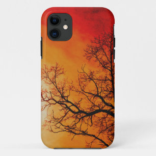 Fiery Sunset & Tree Nature Art Case-Mate iPhone Case