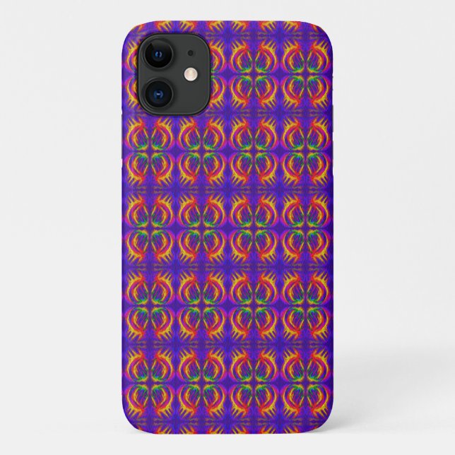Fiery Tribal Case-Mate iPhone Case (Back)