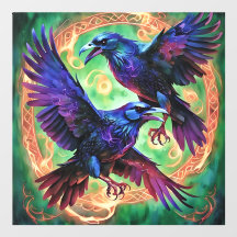 Fiery Two Ravens