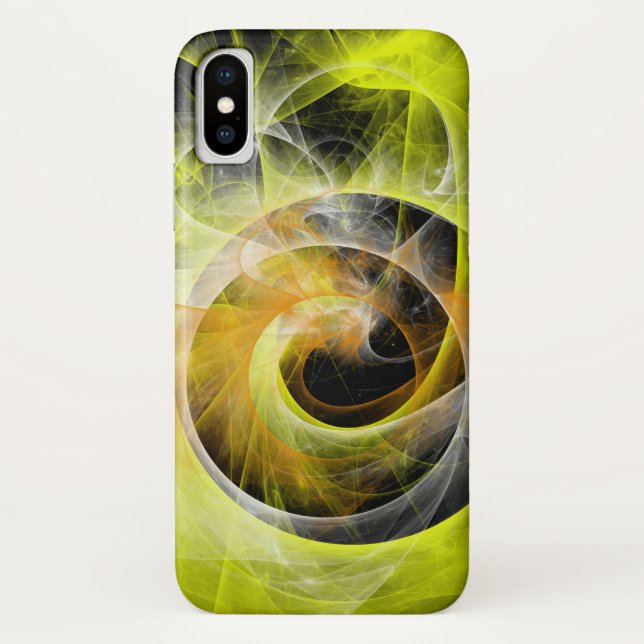 fiery vortex design Case-Mate iPhone case (Back)
