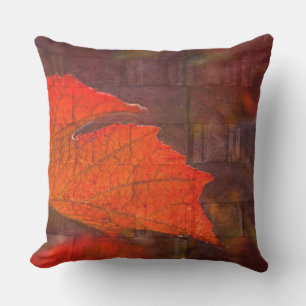 Fiery Wall Outdoor Cushion