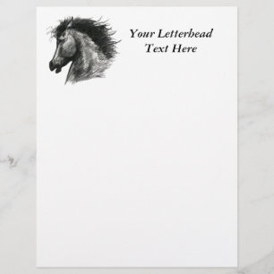 Fiery Wild Horse