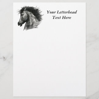 Fiery Wild Horse