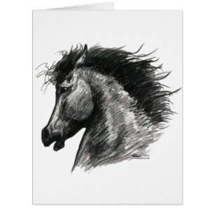 Fiery Wild Horse