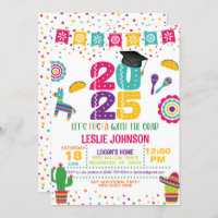 Fiesta 2025 Graduation Invitation