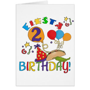 Fiesta 2nd Birthday T shirts and Gifts