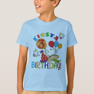 Fiesta 3rd Birthday T-shirts and Gifts