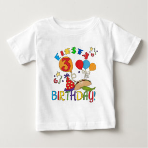 Fiesta 3rd Birthday T-shirts and Gifts