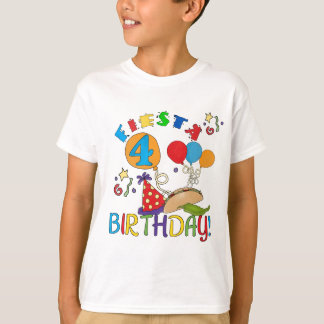 Fiesta 4th Birthday T-shirts and Gifts