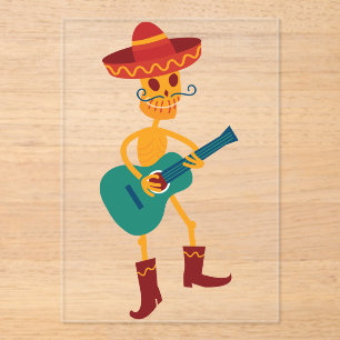 Fiesta Acrylic Party Invitation