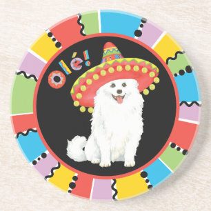 Fiesta American Eskimo Dog Coaster