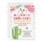 Fiesta Baby shower invitation Floral Senorita Girl