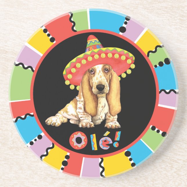 Fiesta Basset Coaster (Front)