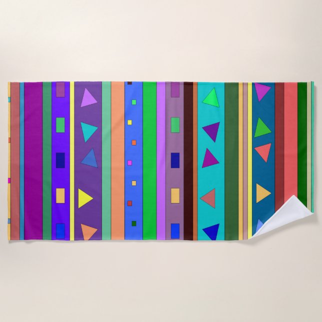 Fiesta Beach Towel (Front)