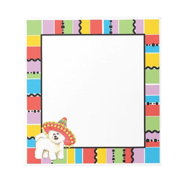 Fiesta Bichon Notepad (Front)