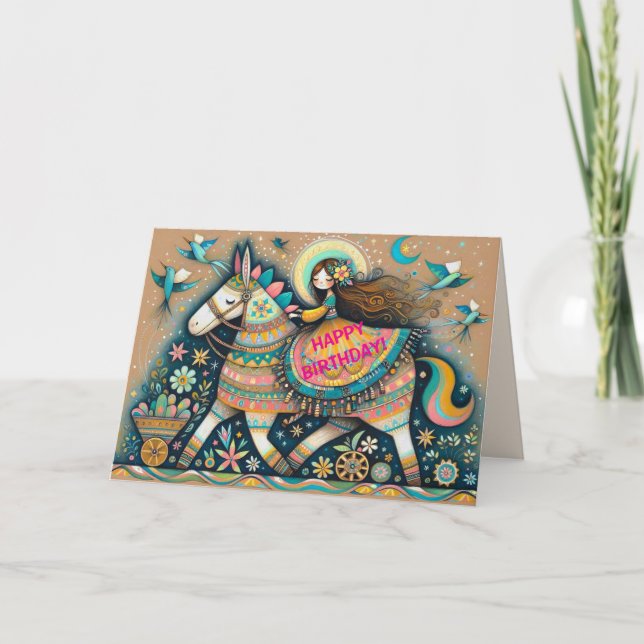 FIESTA BIRTHDAY CARD (Front)