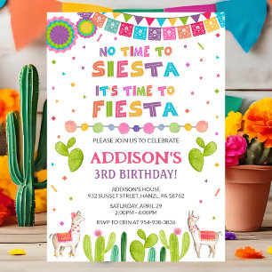 Fiesta Birthday Invitation