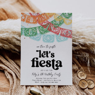 Fiesta Birthday Invitation