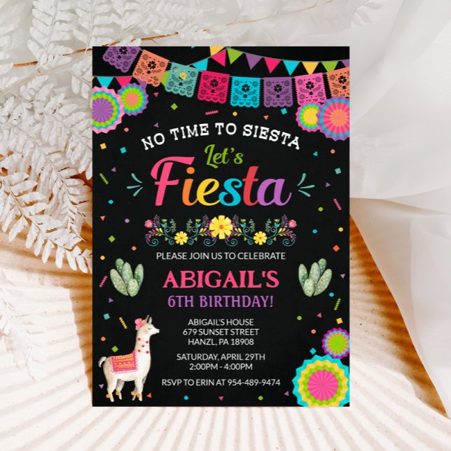 Fiesta Birthday Invitation (Creator Uploaded)
