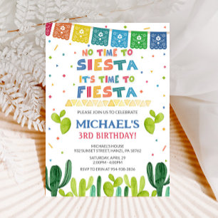 Fiesta Birthday Invitation