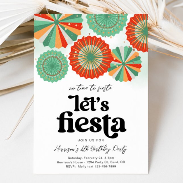 Fiesta Birthday Invitation (Creator Uploaded)