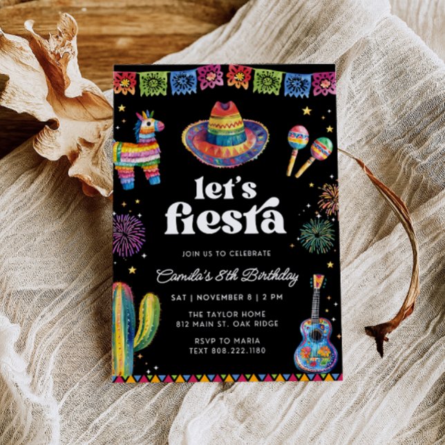Fiesta Birthday Invitation (Creator Uploaded)