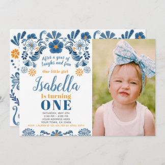 Fiesta Birthday Invitation with your Photo