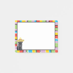 Fiesta Black Lab Post-it Notes
