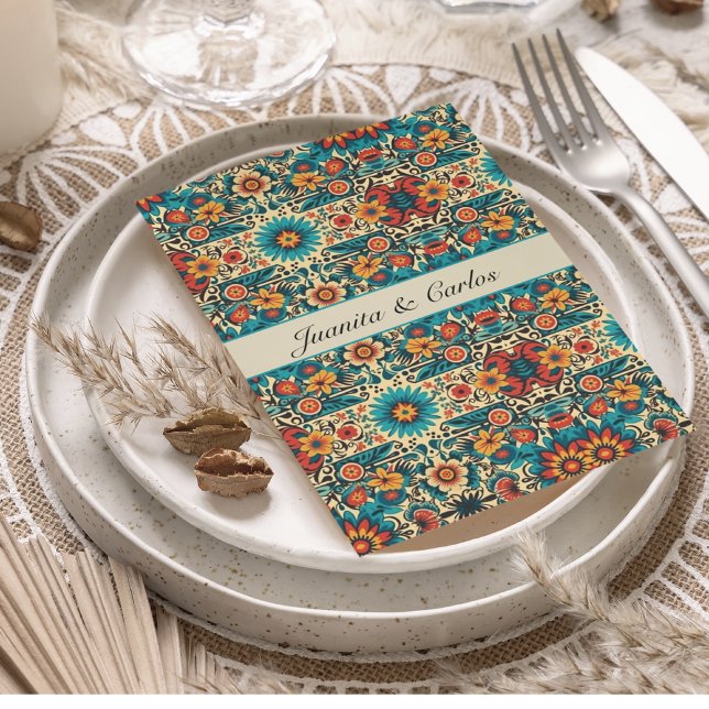 Fiesta Blooms, customisable Invitation (Creator Uploaded)