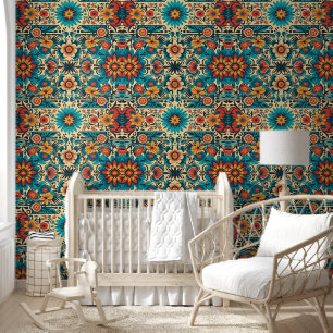 Fiesta Blooms, customisable Wallpaper