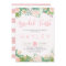 Fiesta Blush Floral Succulent Bridal Shower Invite