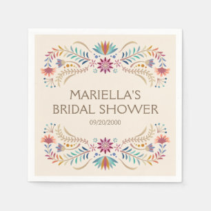 Fiesta Boho Birthday Shower Wedding Napkin