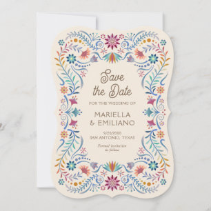 Fiesta Boho Quinceañera Wedding Save the Date