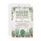 Fiesta Bridal Shower Cactus Succulent Invitation