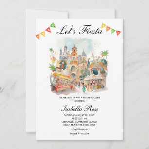 Fiesta Bridal Shower Invitation