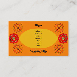 Fiesta Business Card