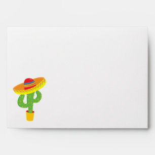 Fiesta Cactus Celebration Cinco De Mayo Envelope