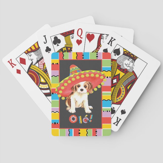 Fiesta Cavalier Playing Cards (Back)