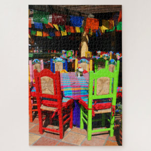 FIESTA CHAIRS 20x30 INCH Jigsaw Puzzle