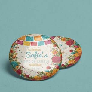 Fiesta de Colores Quinceanera, custom 3 Cm Round Badge