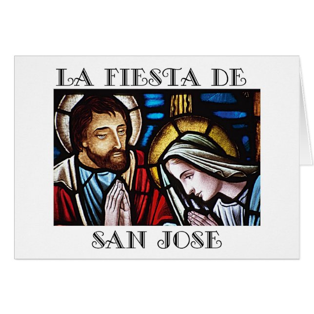 Fiesta de San Jose- Feast of St. Joseph (Front Horizontal)