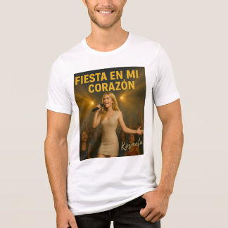 Fiesta en mi corazón - T-Shirt Herren Tri-Blend Shirt