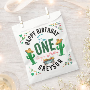 Fiesta First   1st Birthday Party Favour Bags