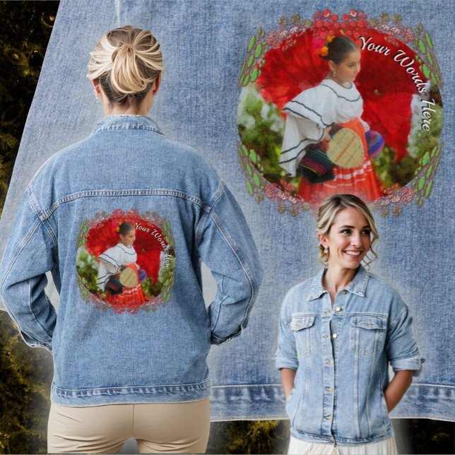 Fiesta Flower 2555 Denim Jacket (Creator Uploaded)